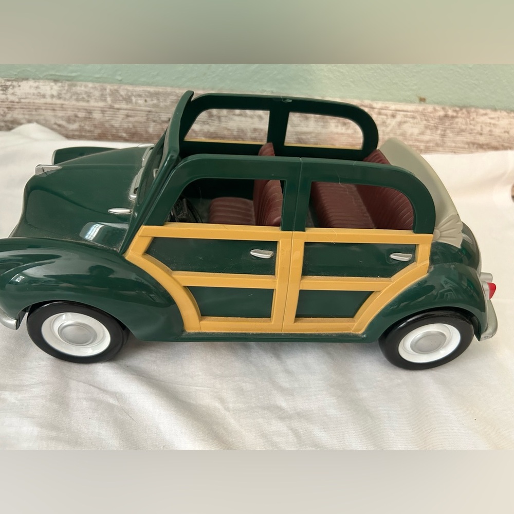 Calico Critter Green Convertible Car